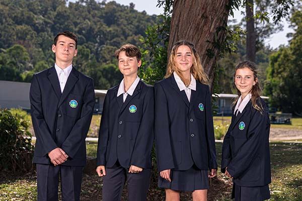 Middle School student leaders