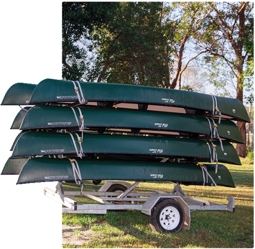 School kayaks used for co-curricular activities