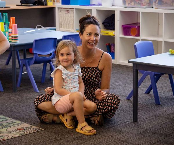 Mum and daughter enjoying StoryTime
