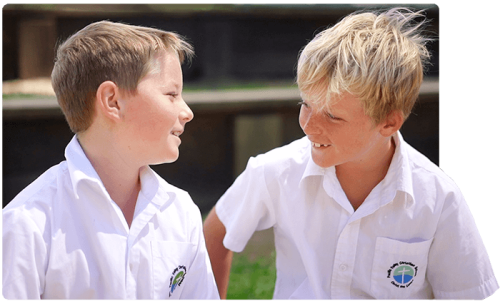 Friends talking with each other