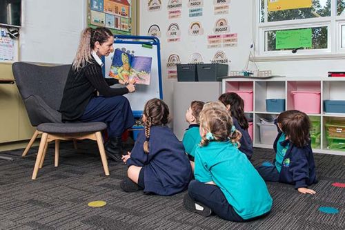 Story time for prep